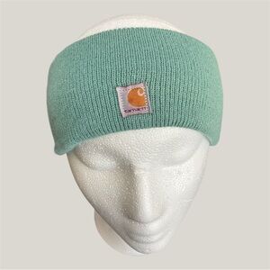 Carhartt Women’s Adult Acrylic Knit Headband SeaFoam OS EUC